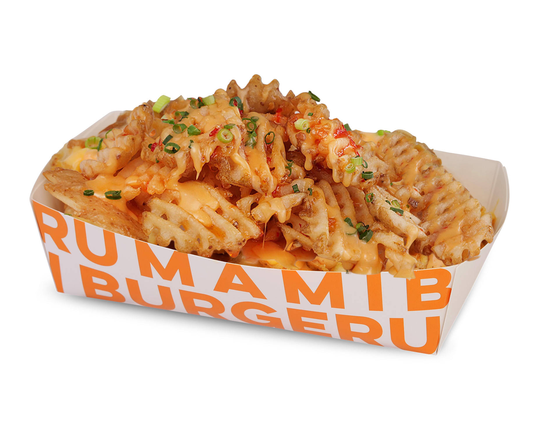SWEET CHILI CHEESE WAFFLE FRIES